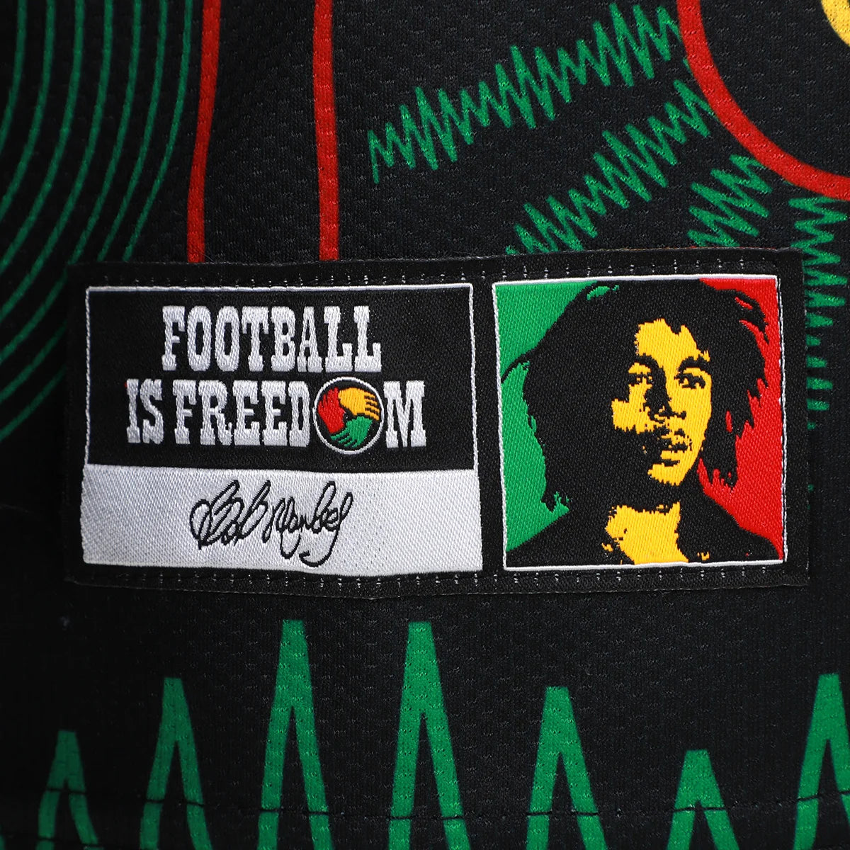 Camisa Jamaica Away 2026 Bob Marley