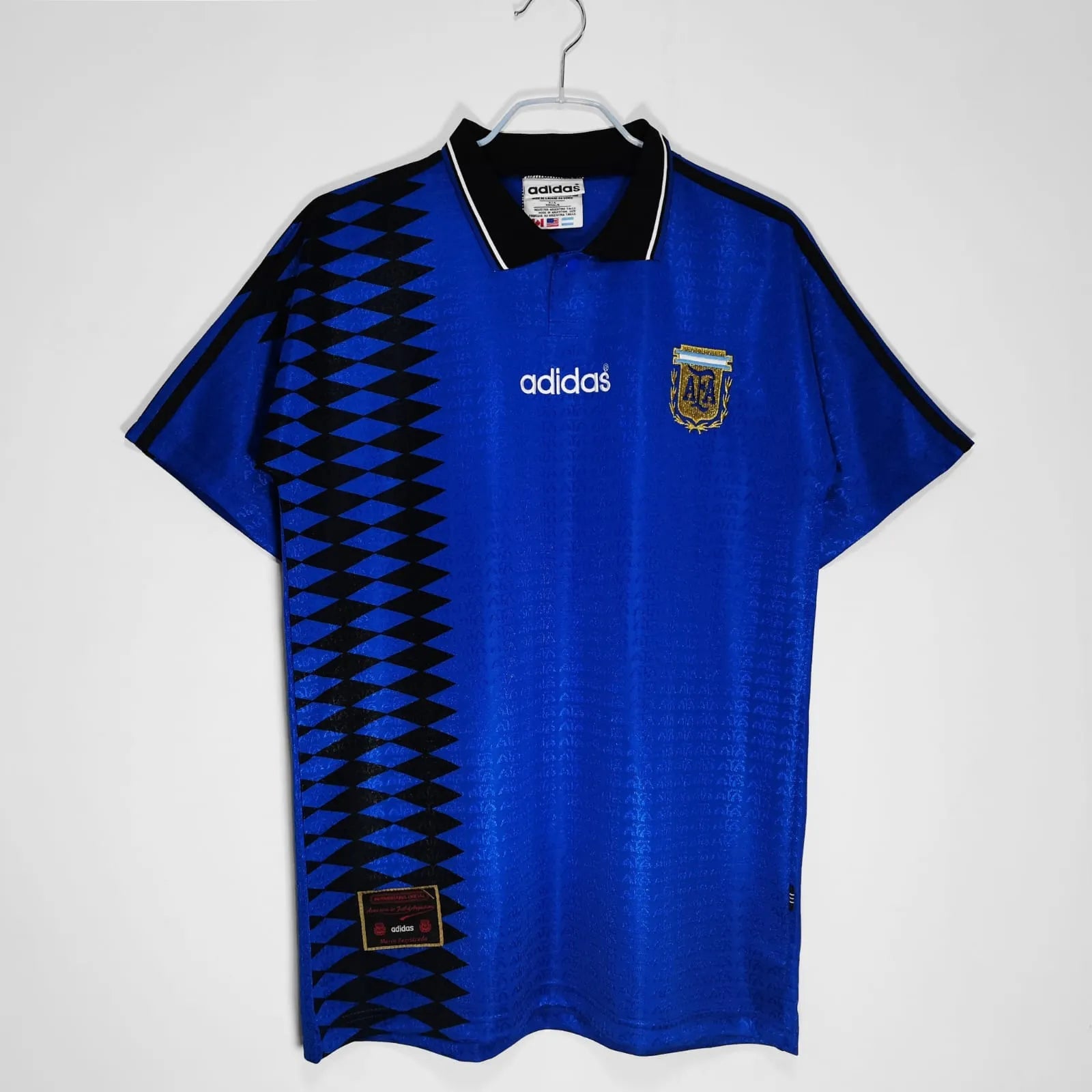 Camisa Argentina Away 1994 – Adidas Retrô Masculina
