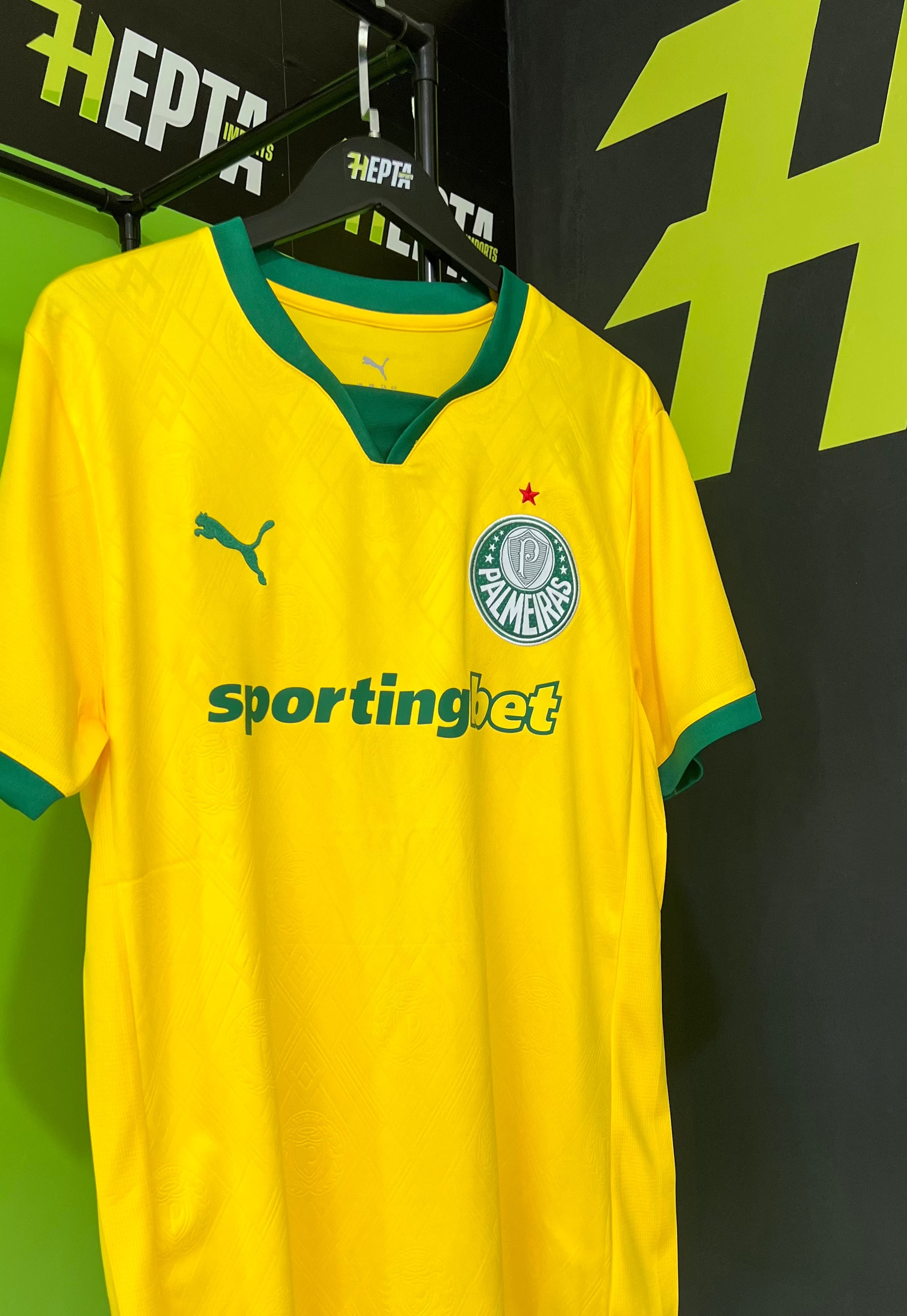 Camisa Jogador Palmeiras III 25/26 - Masculina - Amarela