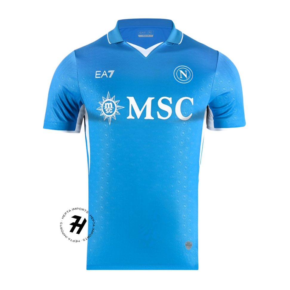 Camisa Napoli Home 2024/25 – Masculina Torcedor