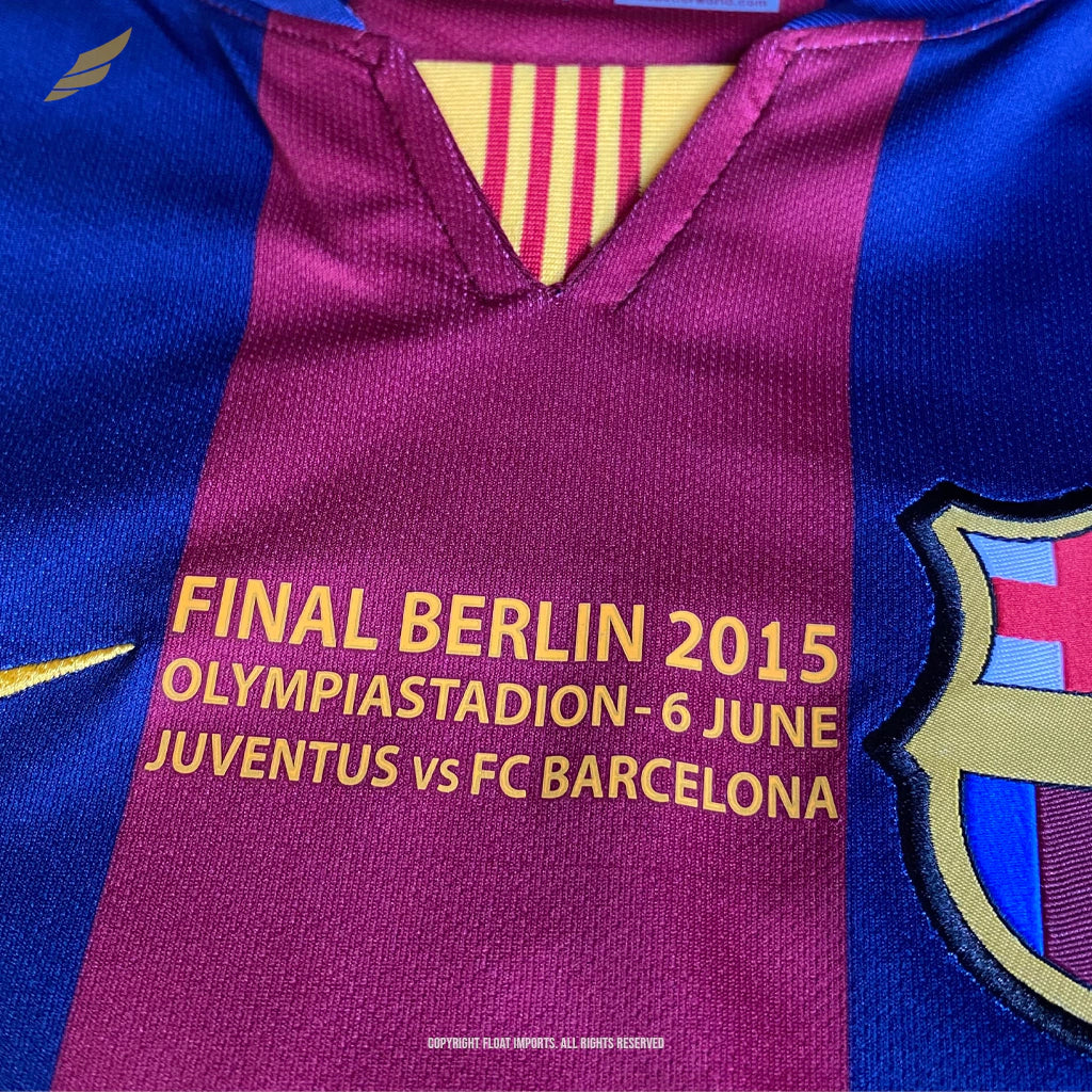 Camisa Barcelona – Retrô 2014/15 – NEYMAR JR #11 – Vermelha – Personalizada