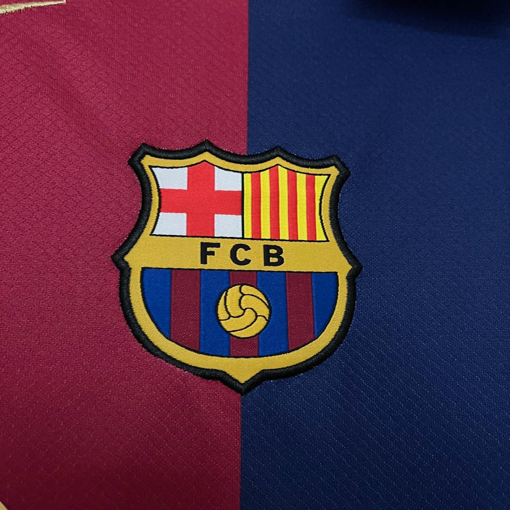Camisa Barcelona Home 24/25 – Masculina Torcedor
