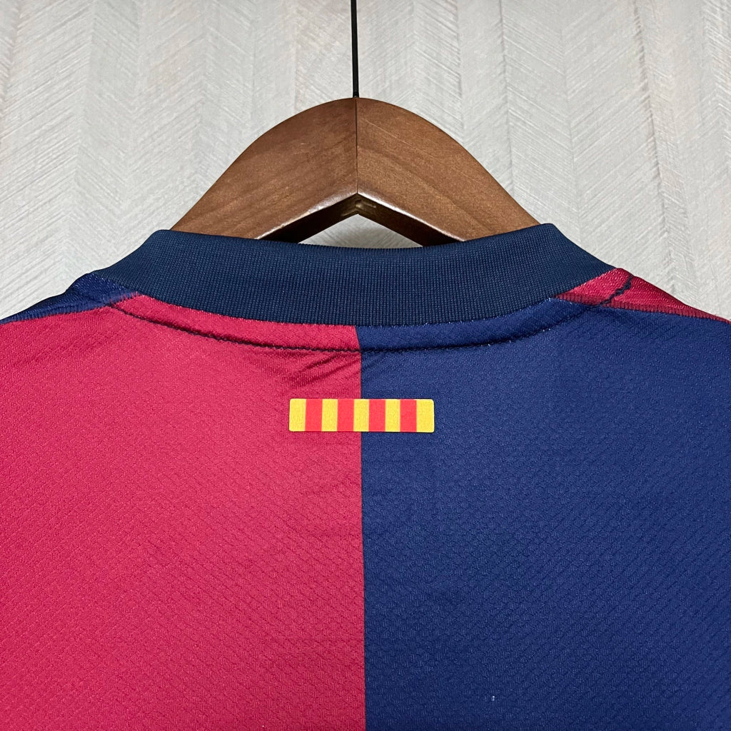 Camisa Barcelona Home 24/25 – Masculina Torcedor
