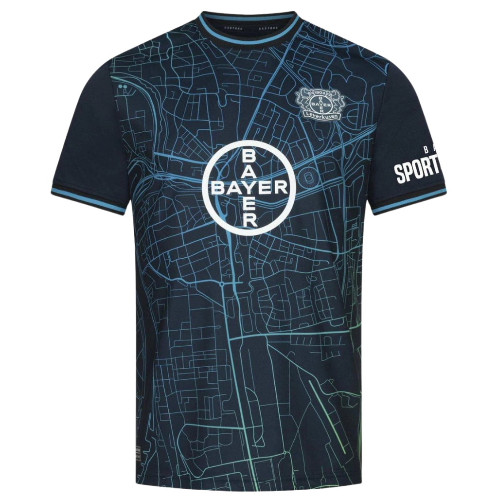 Camisa Bayer Leverkusen Especial 2024/2025 Azul Torcedor Masculina