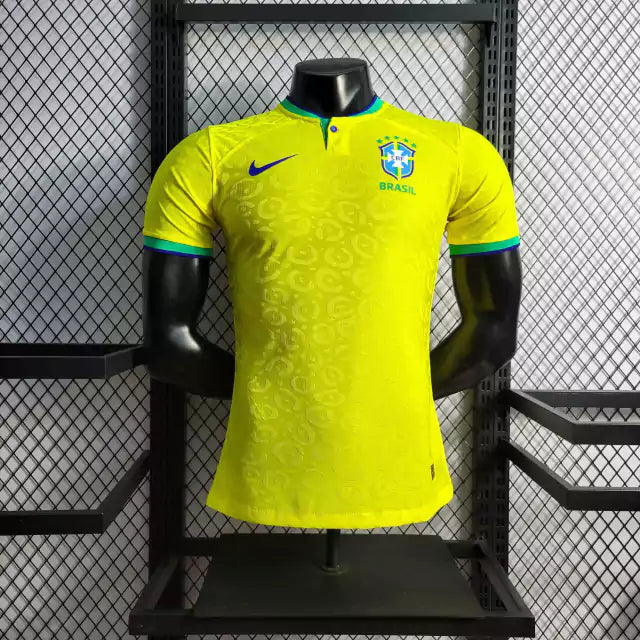 Camisa Brasil Home (1) 2022 Masculina Jogador