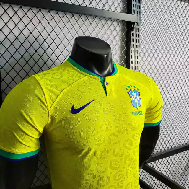 Camisa Brasil Home (1) 2022 Masculina Jogador