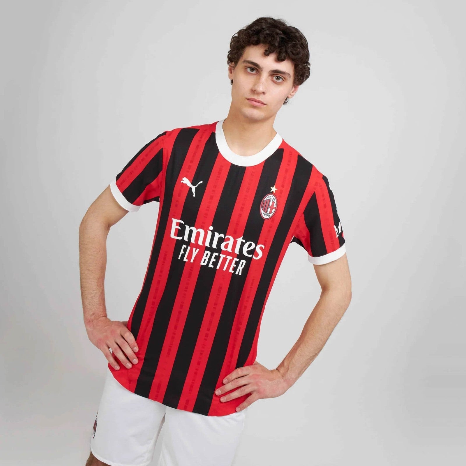 Camisa AC Milan Home 24/25 – Masculina Torcedor