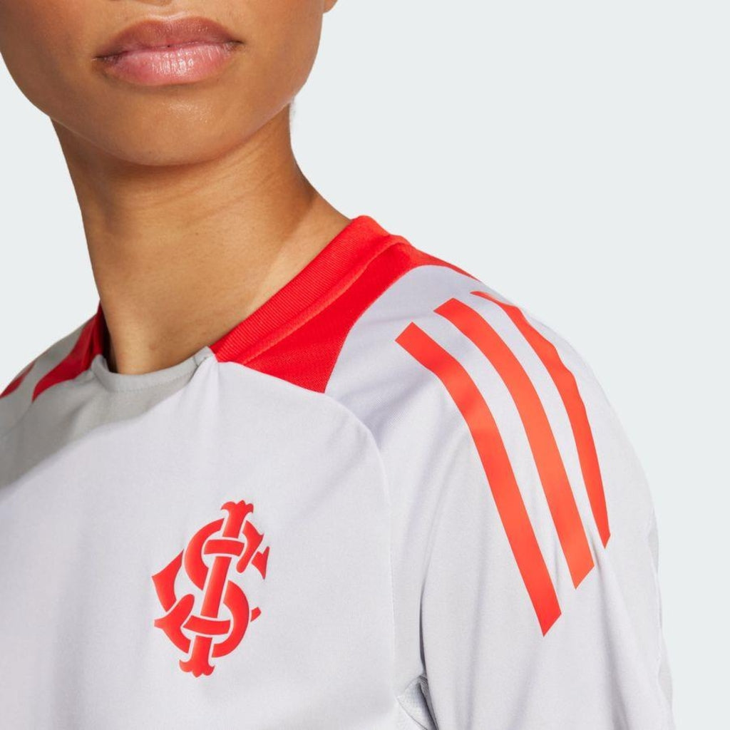 Camisa Internacional Treino 25/26 Adidas Feminina - Branca