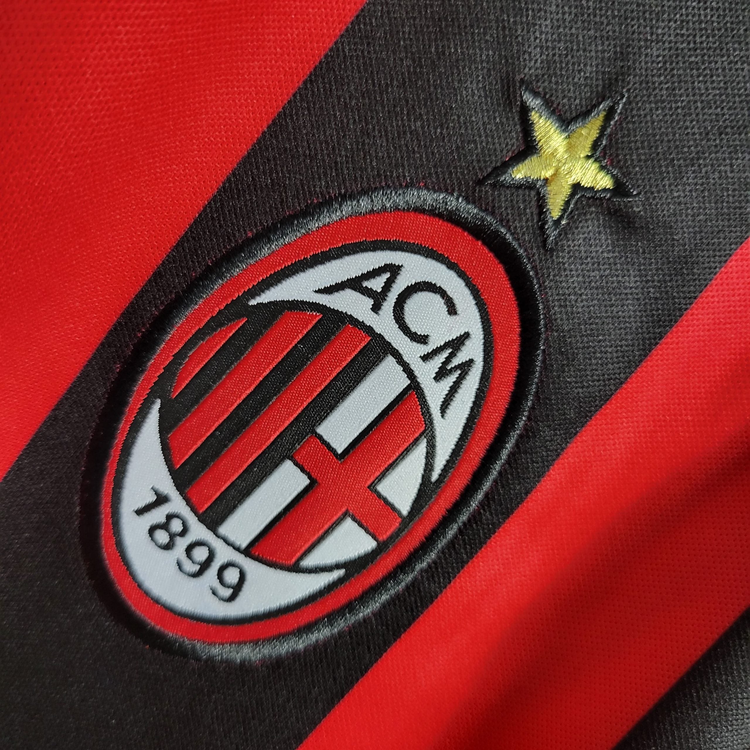Camisa Milan Home (1) 2006/07 Retrô Masculina