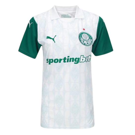 Camisa Palmeiras 25/26 Away Puma Feminina Torcedor - Branca