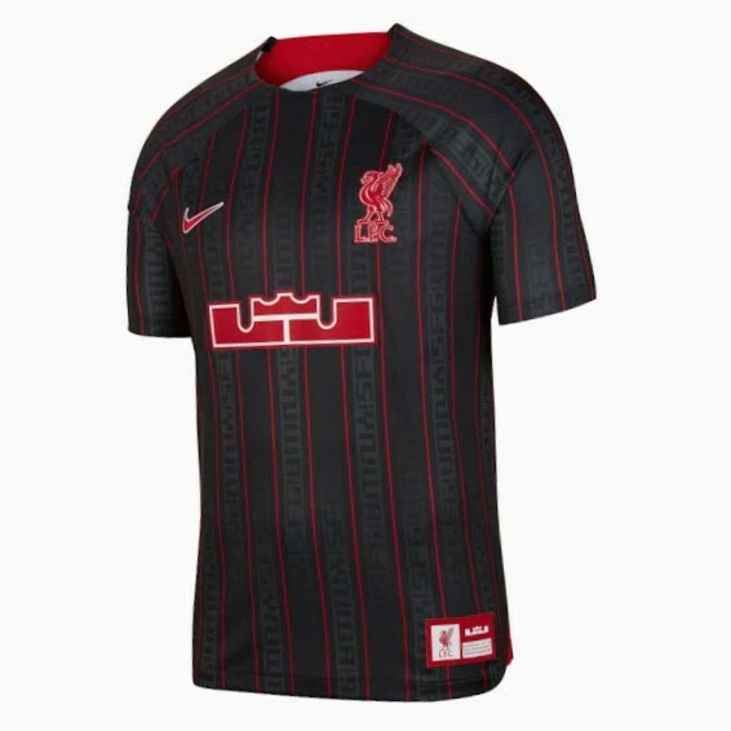 Camisa Liverpool Colab Lebron James 23/24 – Nike Torcedor Masculina