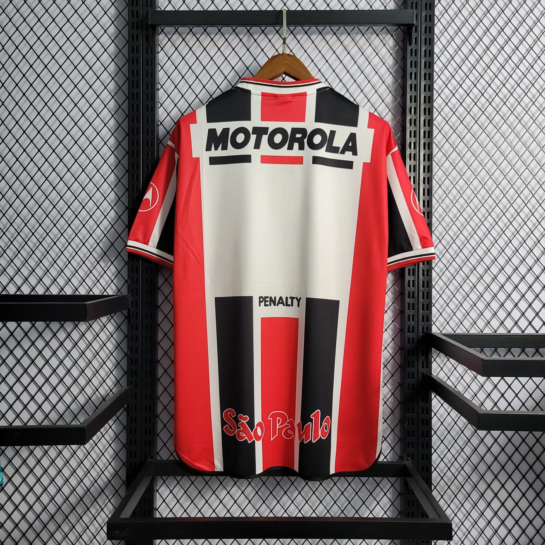 Camisa São Paulo Away (2) 2000 - Retrô Masculina