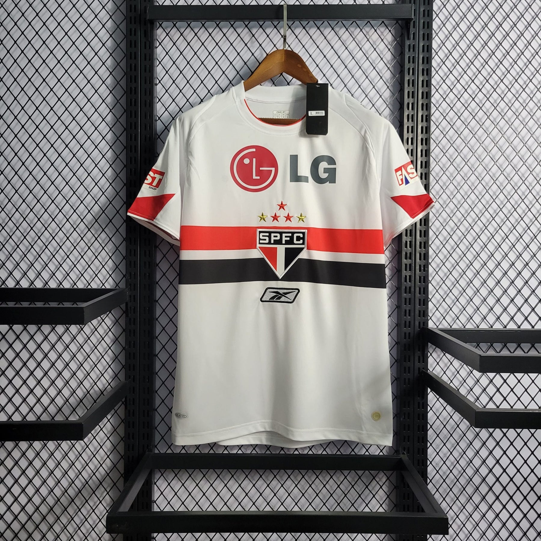 Camisa São Paulo Home (1) 2005/06 - Retrô Masculina