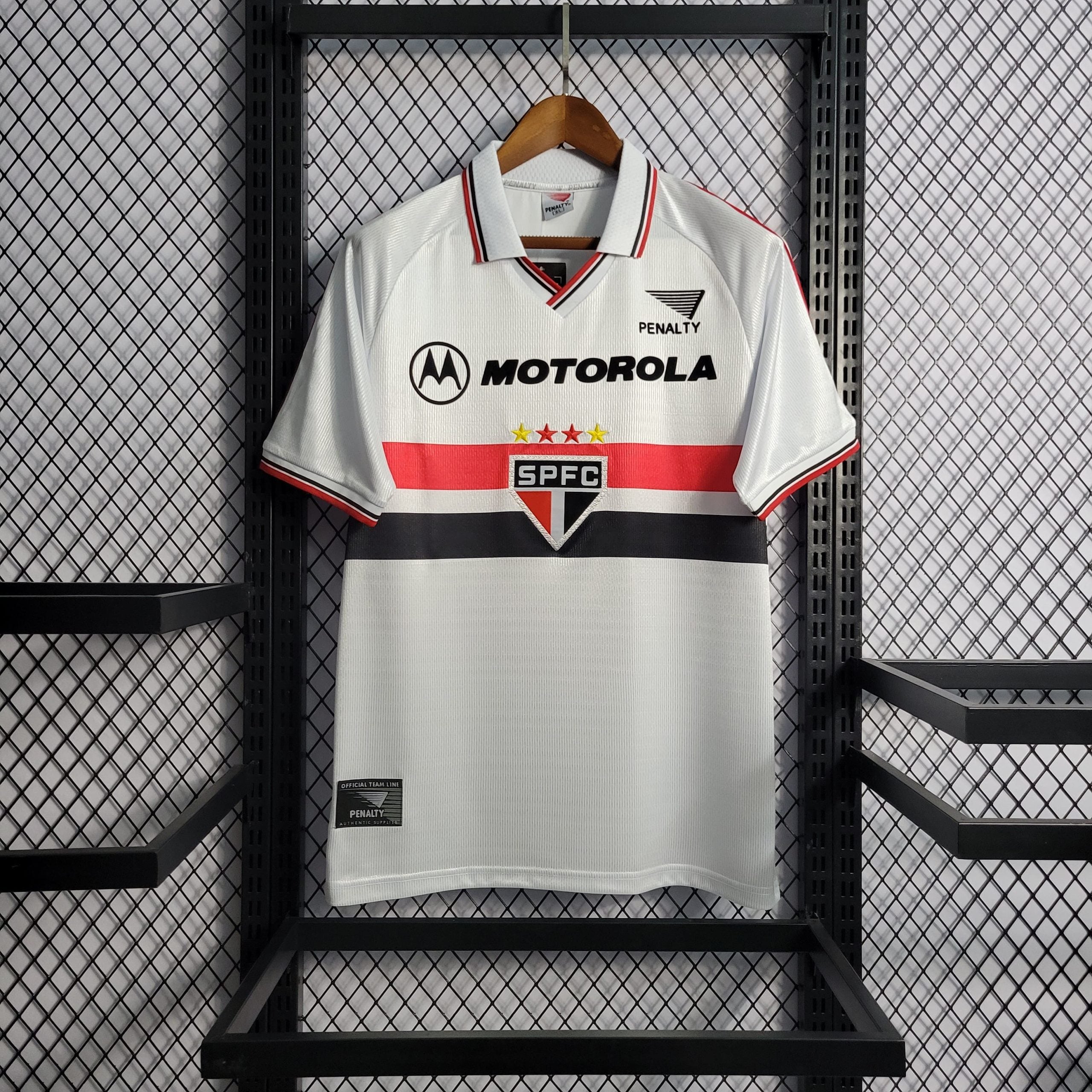 Camisa São Paulo Home (1) 2000 - Retrô Masculina