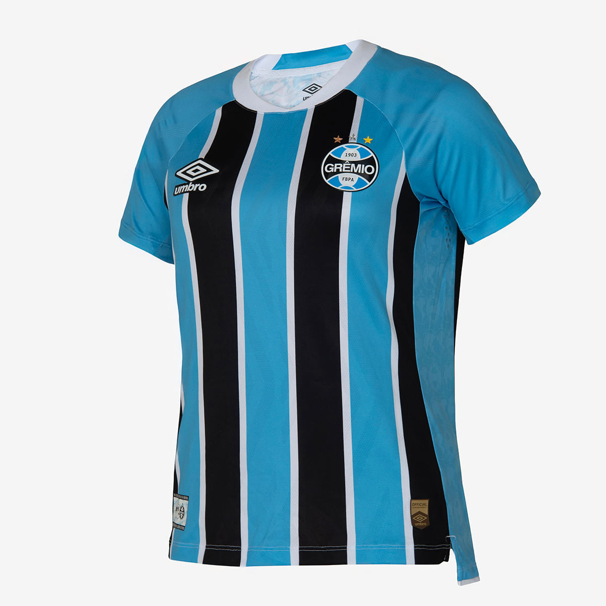 Camisa Grêmio Home 25/26 Umbro Torcedor Feminina - Tricolor