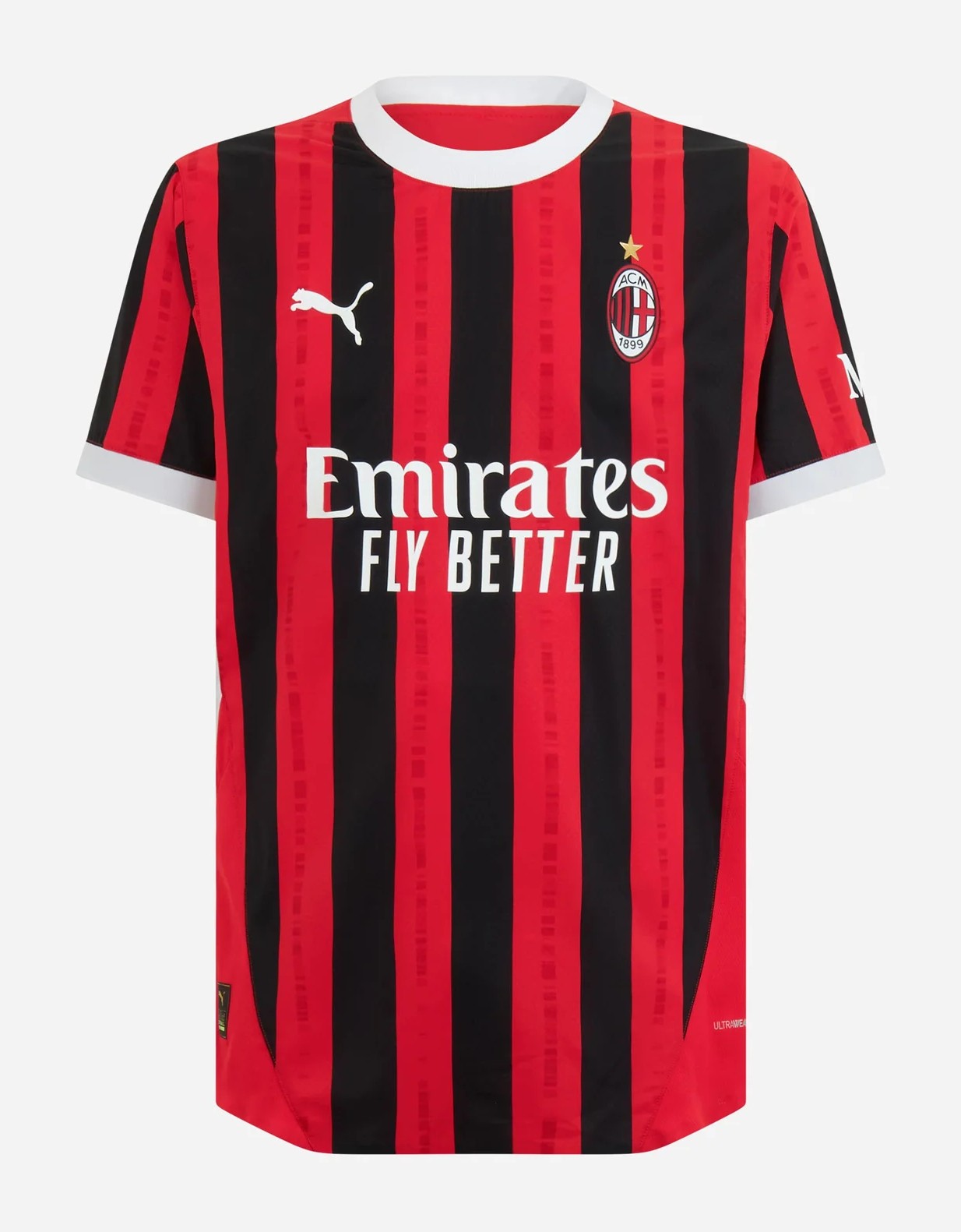Camisa AC Milan Home 24/25 – Masculina Torcedor