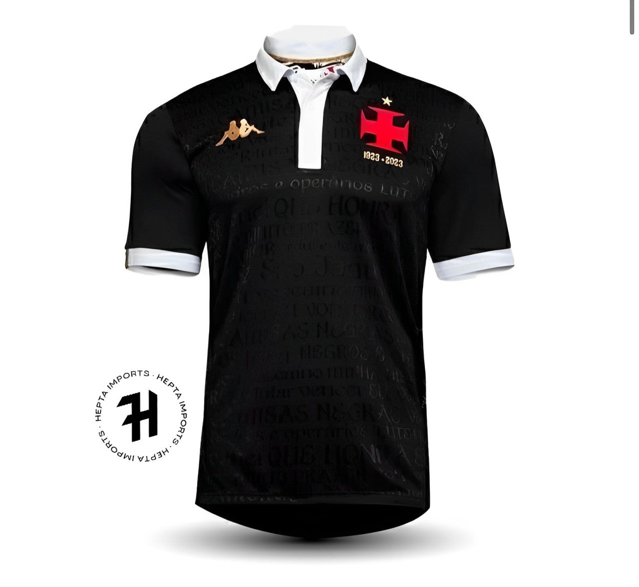 Camisa Vasco Da Gama Third III 23/24 – Kappa Torcedor Masculina – Lançamento