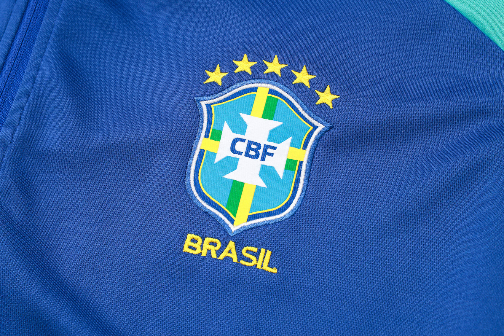 Conjunto de Treino Brasil 24/25 – Azul