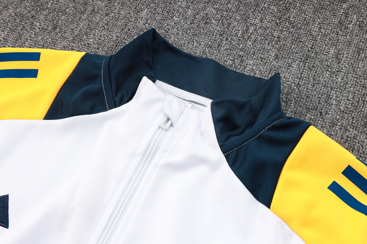 Conjunto de Treino Real Madrid 24/25 – Branco