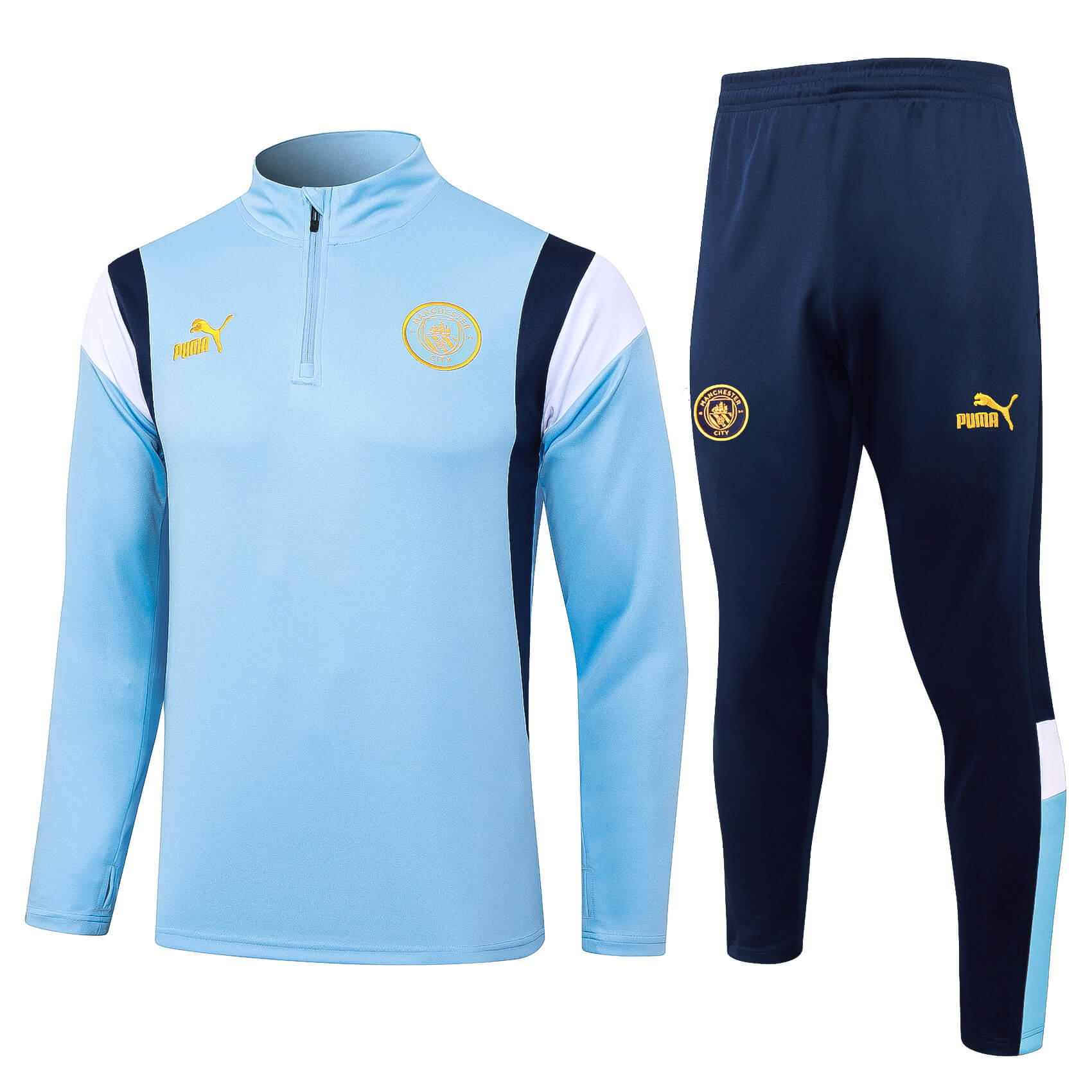 Conjunto de Treino Manchester City 24/25 – Azul