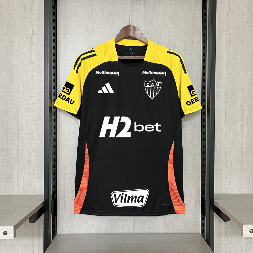 Camisa Treino Atlético-Mg 25/26 - Com Patrocinadores