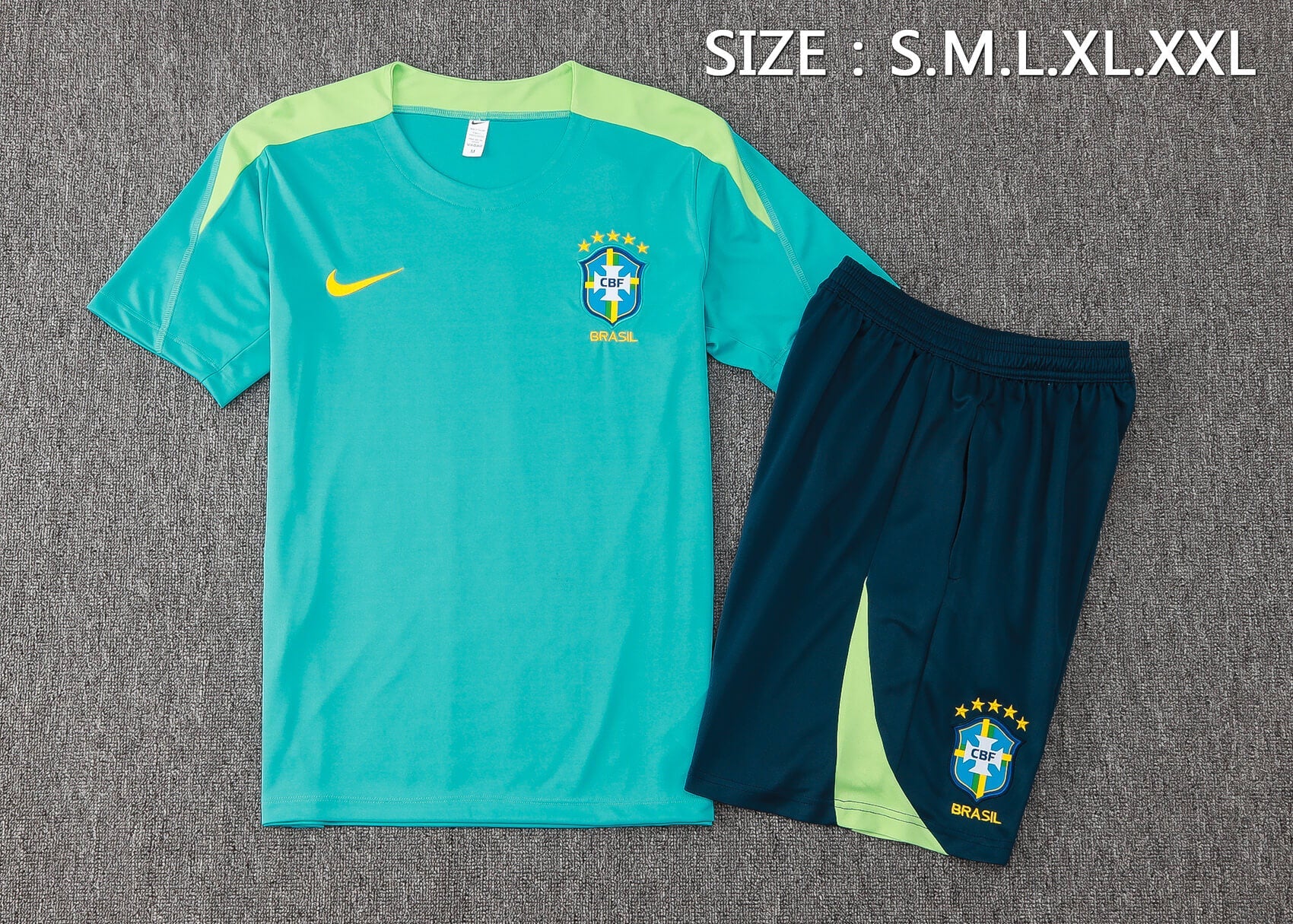 Kit de Treino Brasil 24/25 – Camisa+Shorts