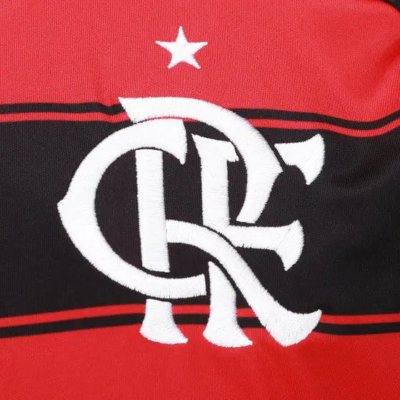 Camisa Flamengo 25/26 Home Adidas Feminina Torcedor - Vermelha e Preta