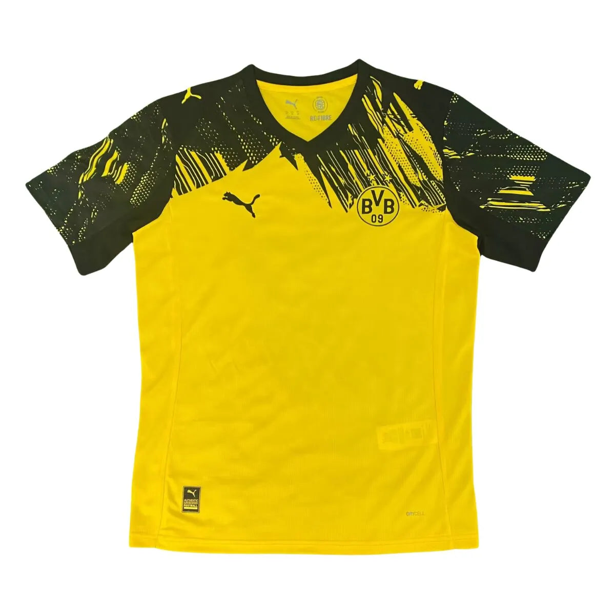 Camisa Borussia Dortmund Home 25/26 s/n Puma Torcedor Masculino - Amarela e Preta