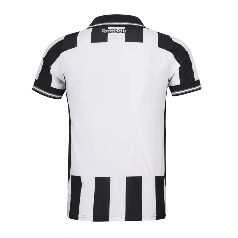 Camisa Botafogo Mundial Home 25/26 Reebok Torcedor Masculina - Branco e Preto