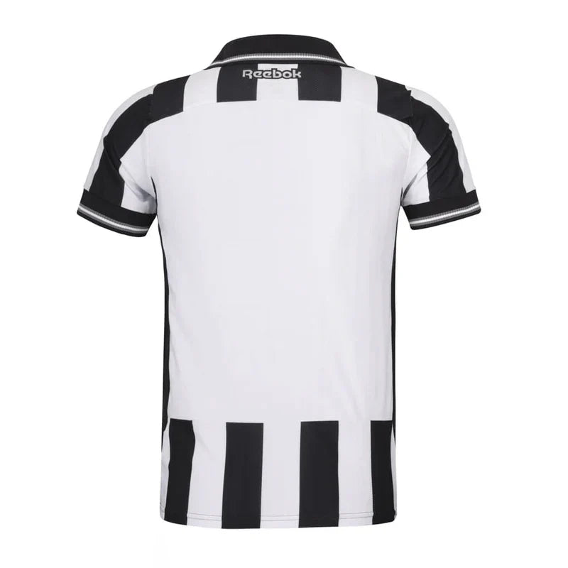 Camisa Botafogo Mundial Home 25/26 Reebok Torcedor Masculina - Branco e Preto