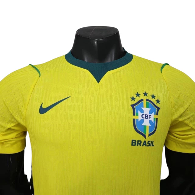 Camisa Brasil Jogador I 26/27 - Masculina Amarela - Camisa da Copa do Mundo 2026