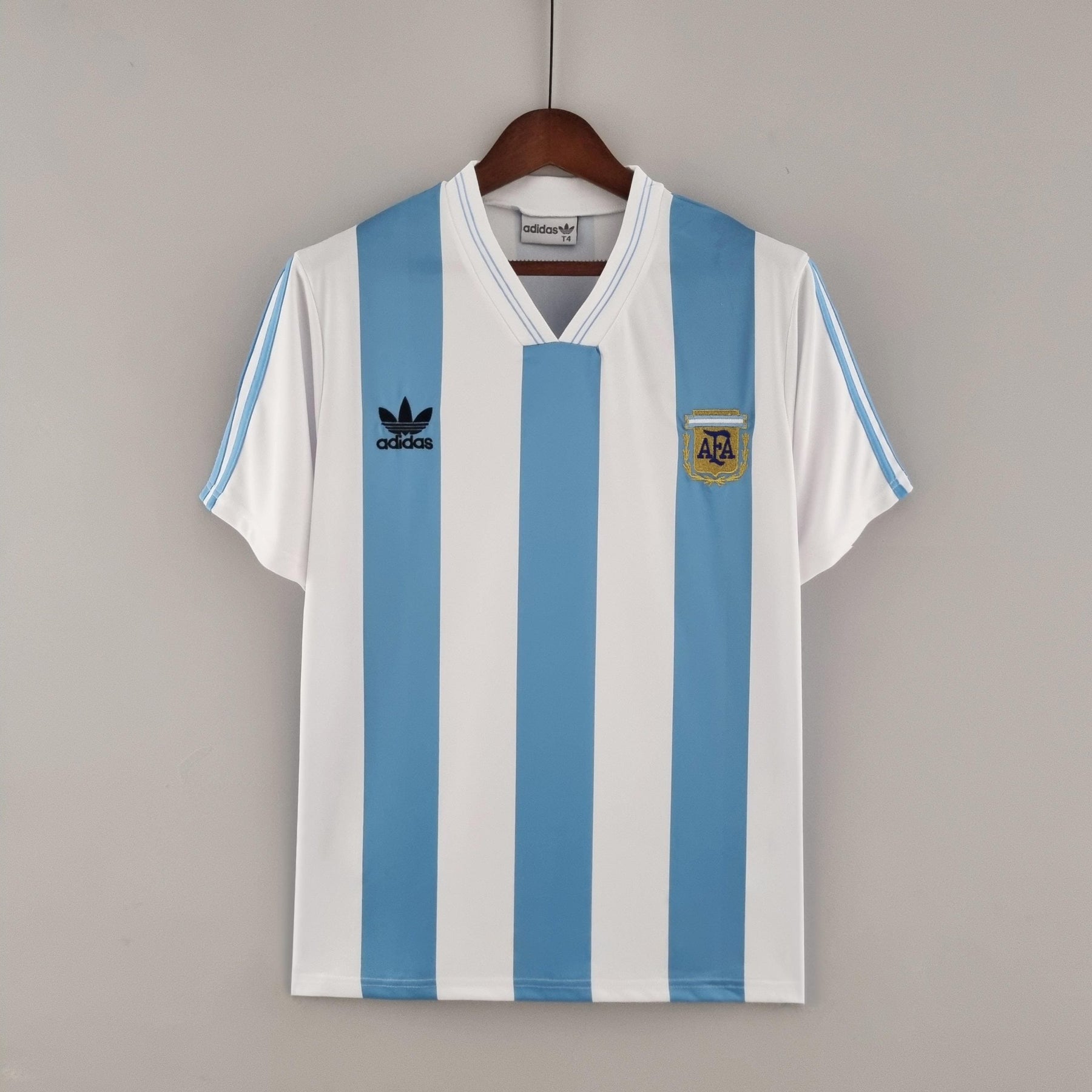 Camisa Argentina Home (1) 1993 Adidas Retrô Masculina