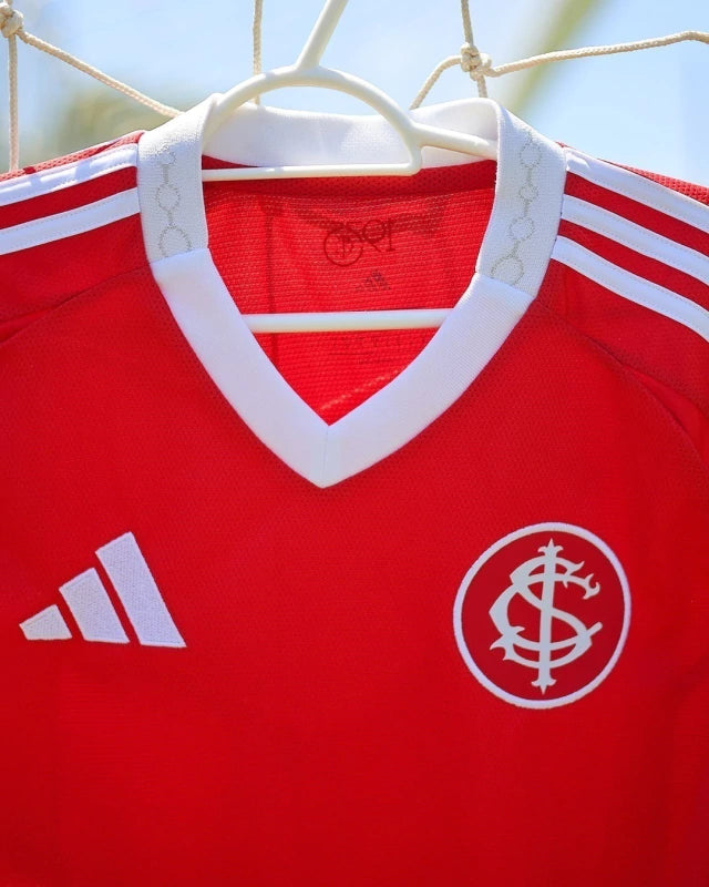 Camisa Internacional Titular 25/26 – Torcedor Masculina – Vermelho – Lançamento