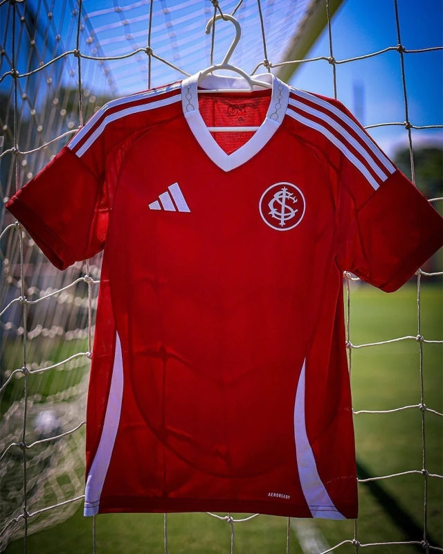 Camisa Internacional Titular 25/26 – Torcedor Masculina – Vermelho – Lançamento