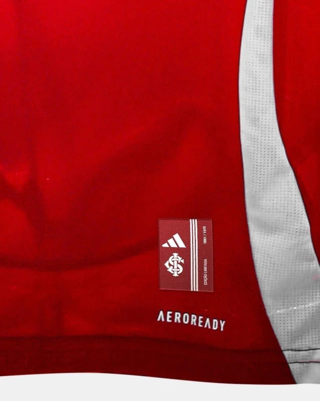 Camisa Internacional Titular 25/26 – Torcedor Masculina – Vermelho – Lançamento