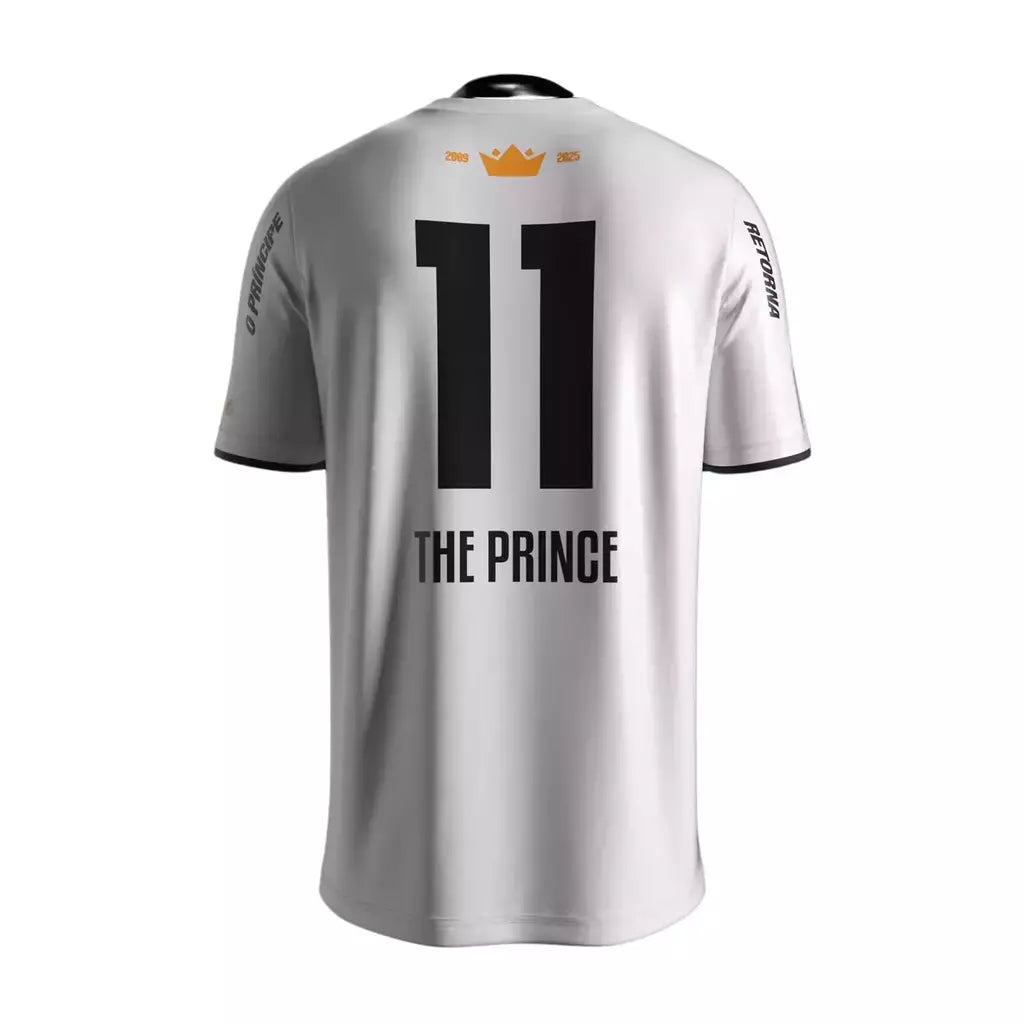 Camisa Edição Especial Neymar The Prince 25/26 – Comma Football Masculino – Branca