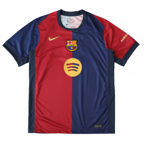 Camisa Barcelona Home 24/25 – Masculina Torcedor