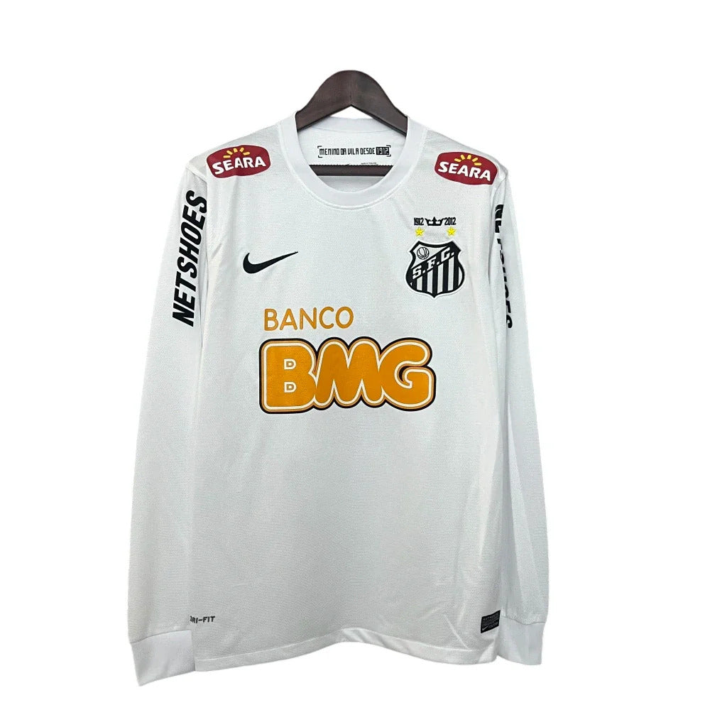 Camisa Santos Retrô Home 2011/12 – Torcedor Masculina – Manga Longa