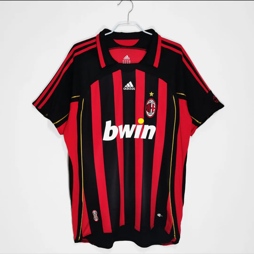 Camisa Milan Home (1) 2006/07 Retrô Masculina