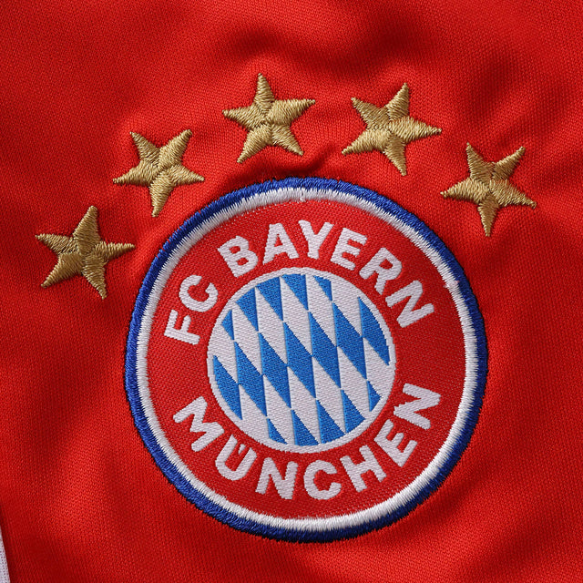 Conjunto Infantil Bayern de Munique I 25/26 - Vermelho e Branco