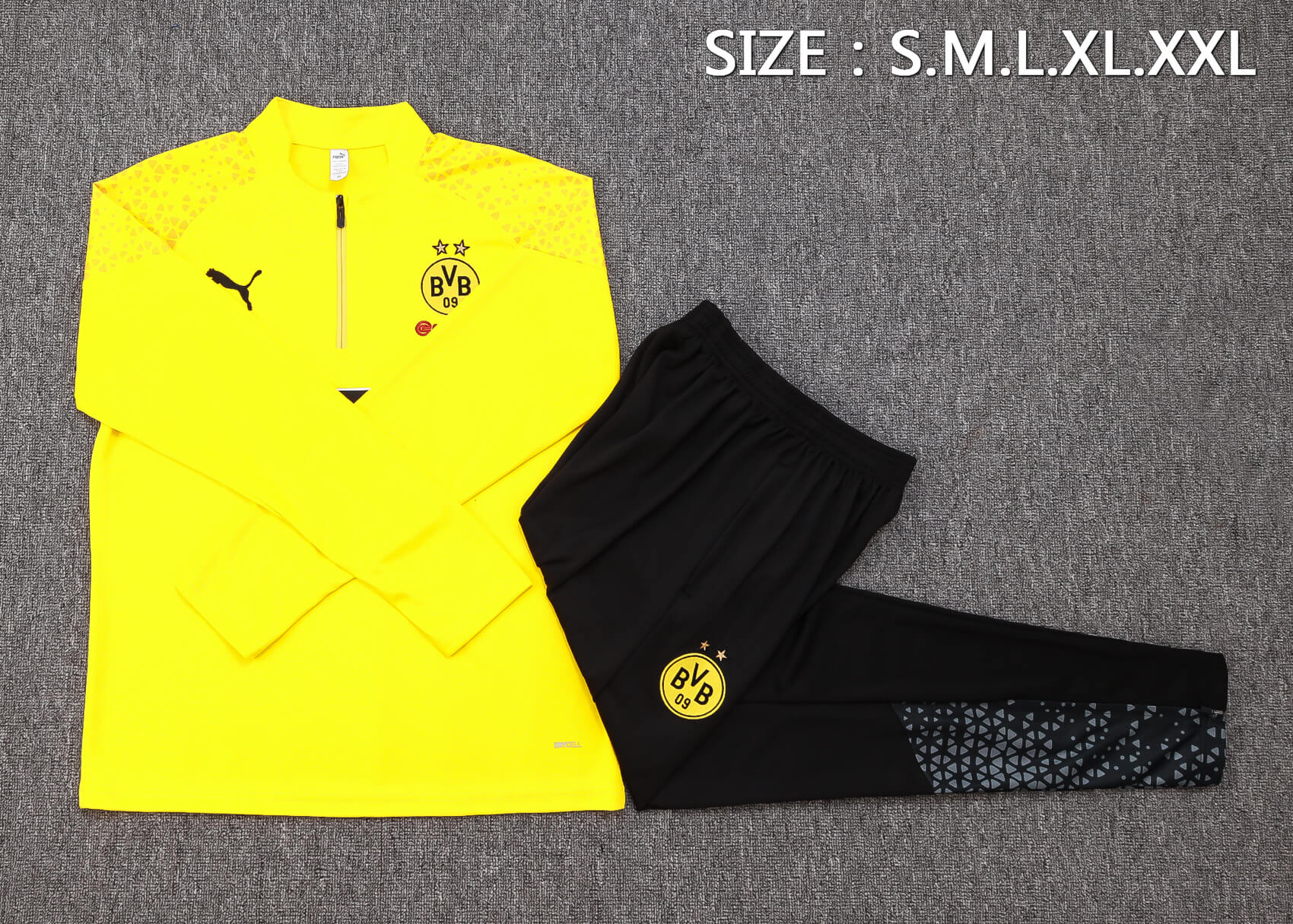 Conjunto de Treino Borussia Dortmund 24/25 – Amarelo