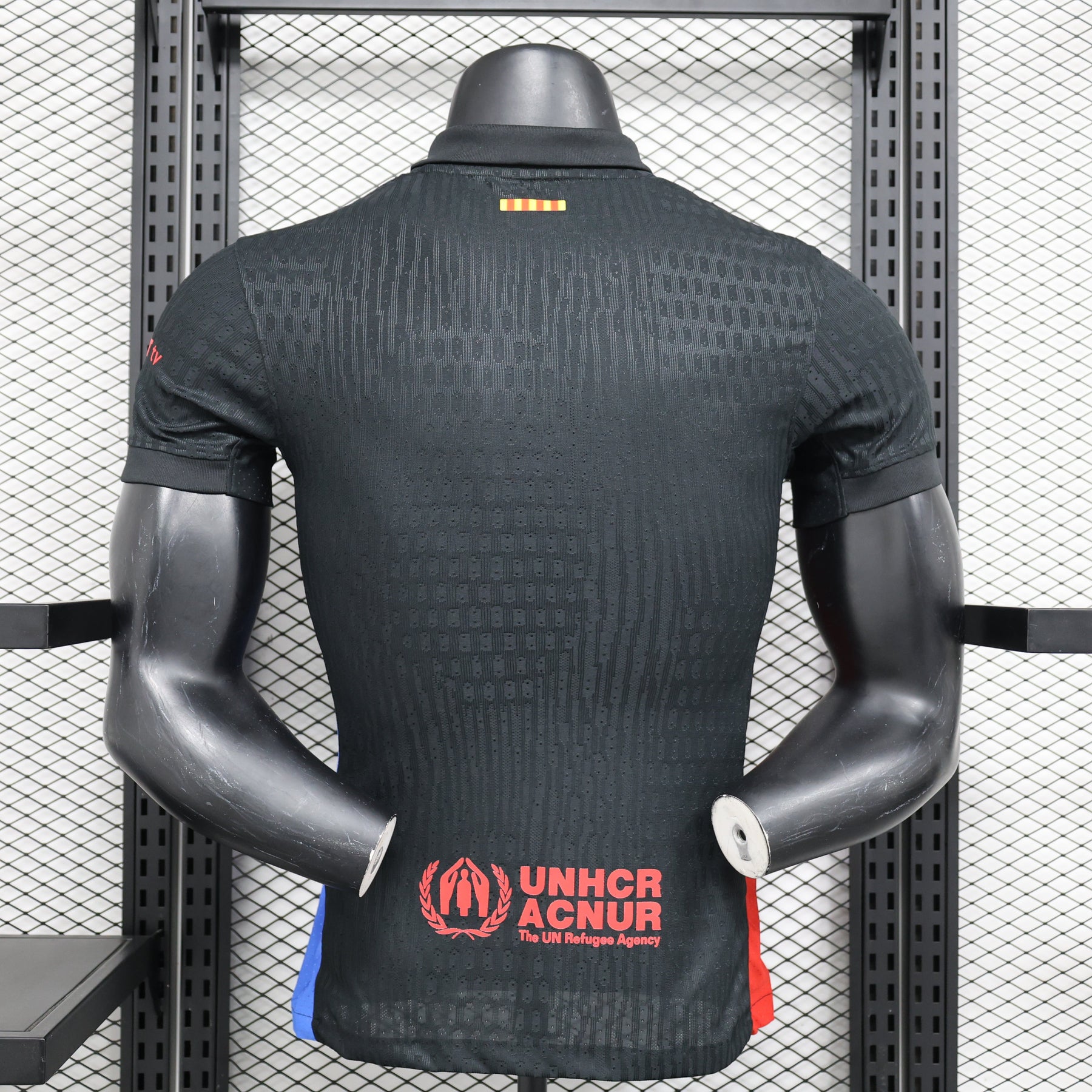 Camisa Barcelona Away 2024/25 Jogador Masculino com Patch - Preta