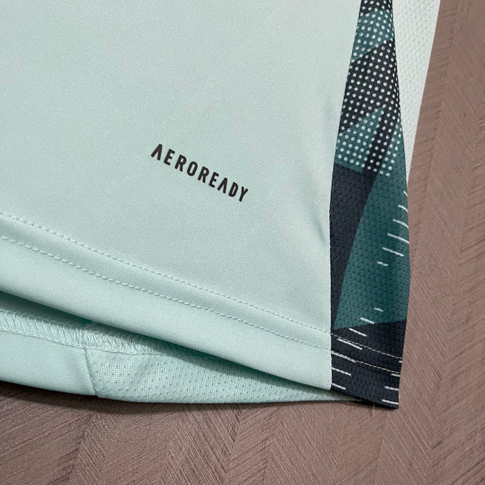 Camisa Cruzeiro Treino 25/26 Adidas Feminina - Azul Turquesa