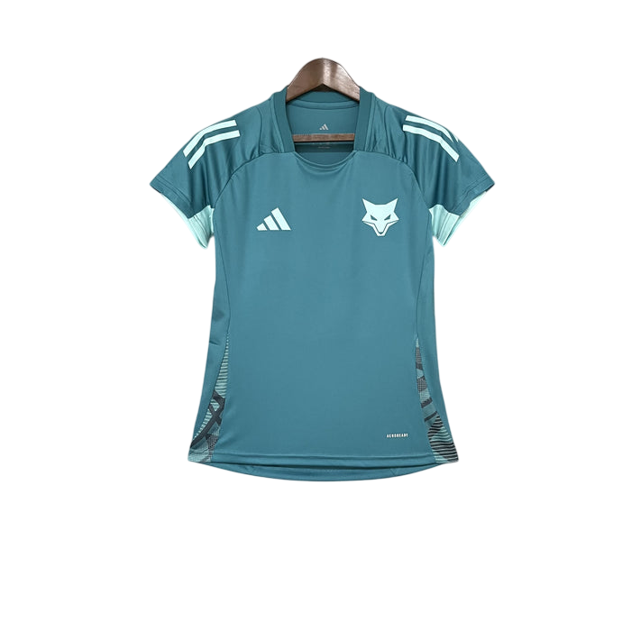 Camisa Cruzeiro Treino 25/26 Adidas Feminina - Azul