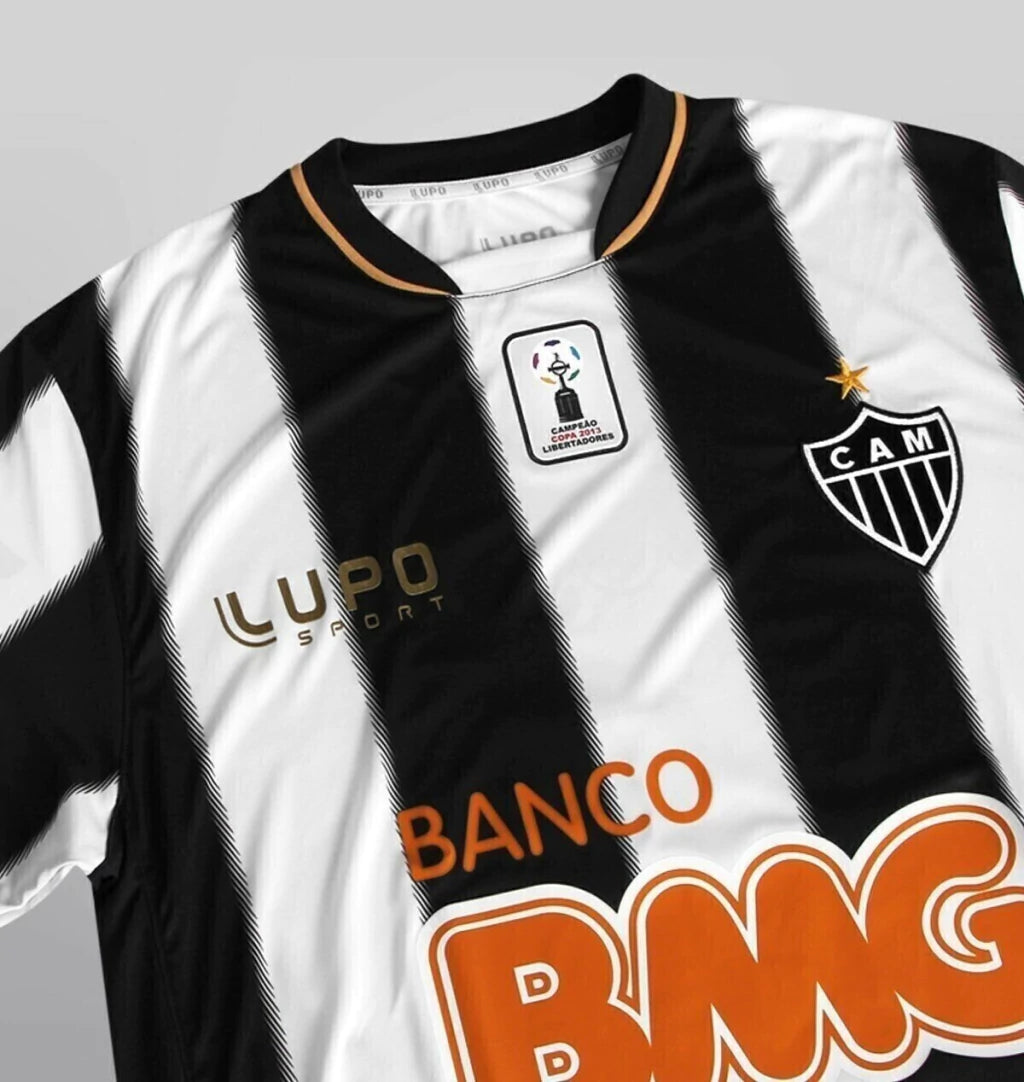 Camisa Atlético Mineiro I - 2013 - Patch de Campeão da Libertadores 2013 (Retro)