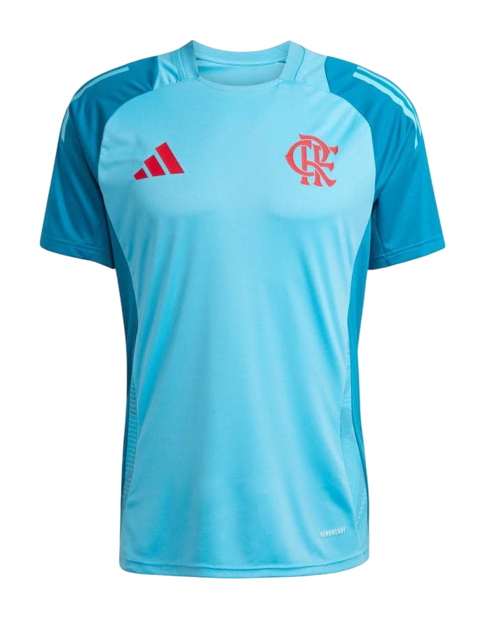 Camisa Flamengo I 25/26 Treino Adidas Masculina - Azul
