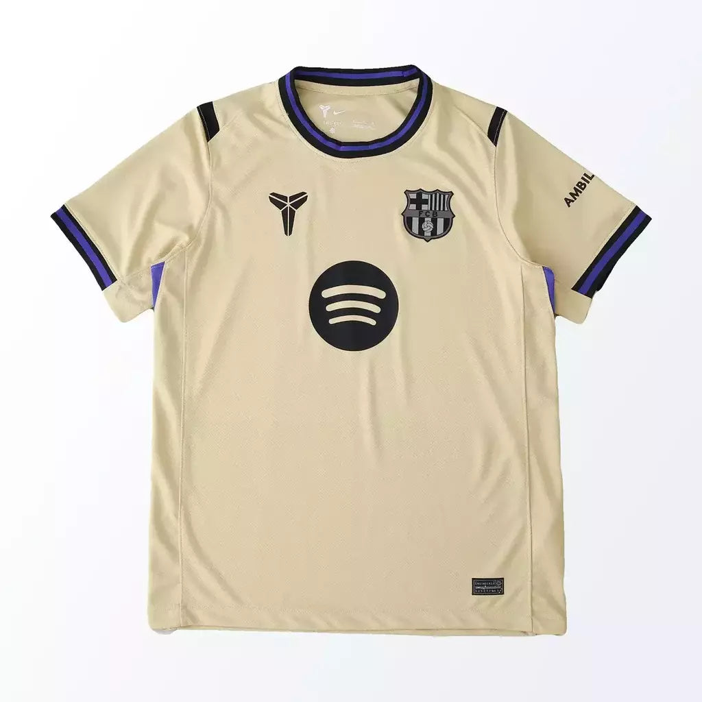 Camisa Barcelona Away 25/26 - Torcedor Nike Masculino - Bege