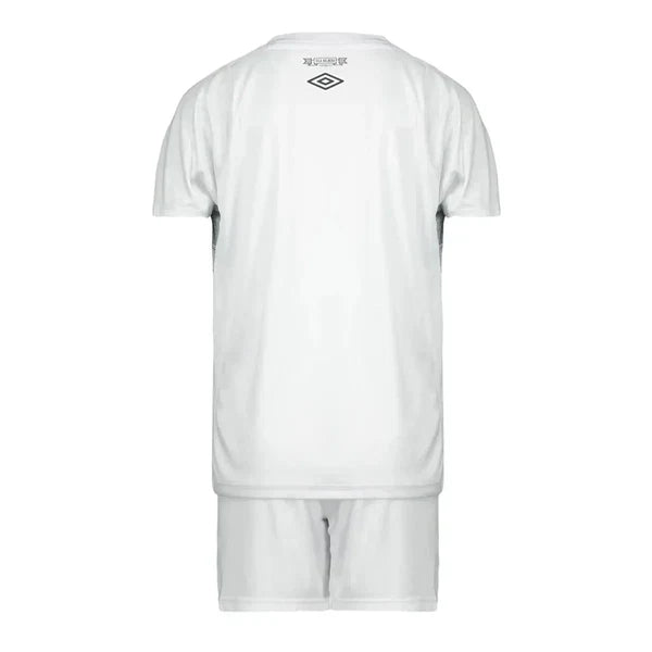 Kit Infantil Santos Home 24/25 - Umbro - Branco