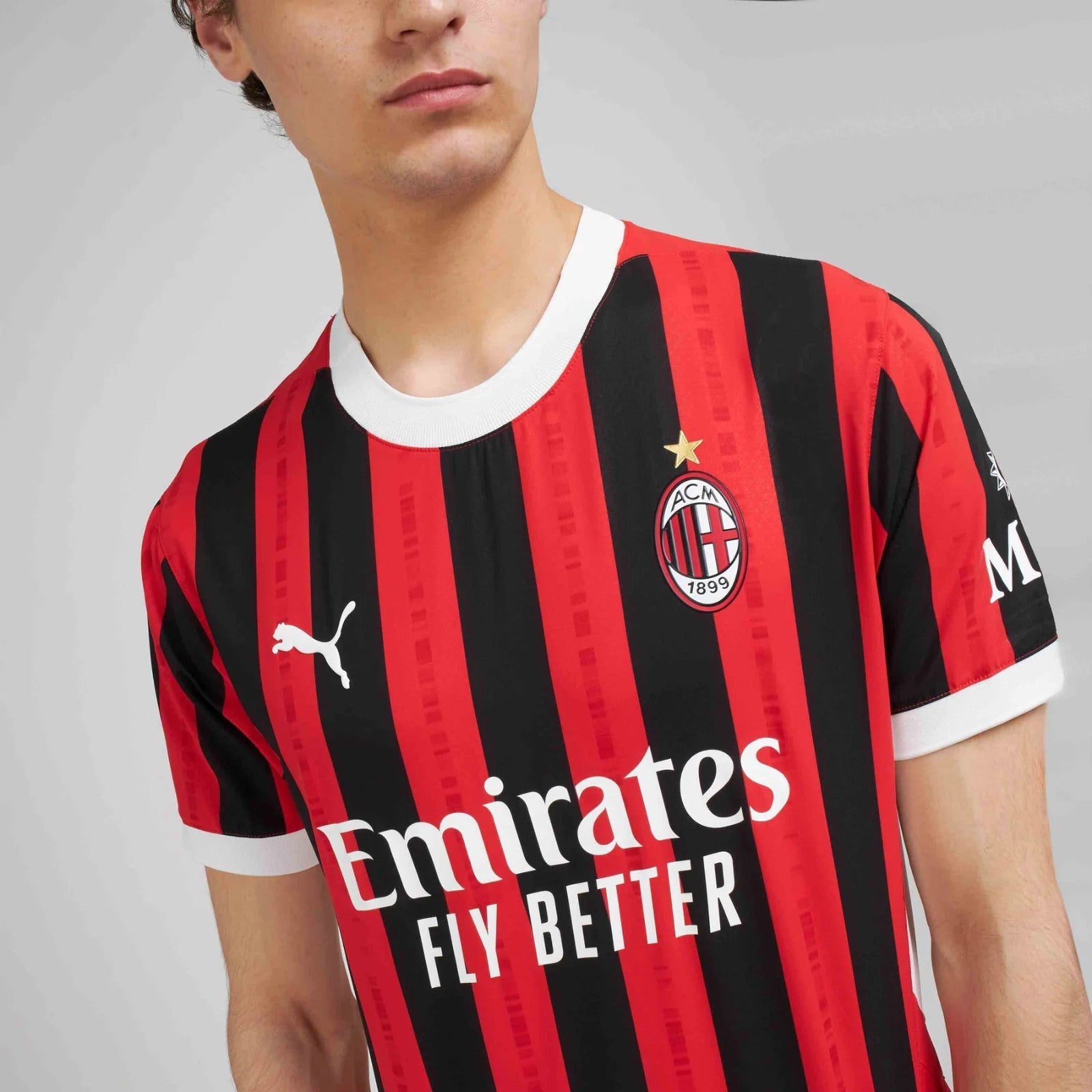 Camisa AC Milan Home 24/25 – Masculina Torcedor