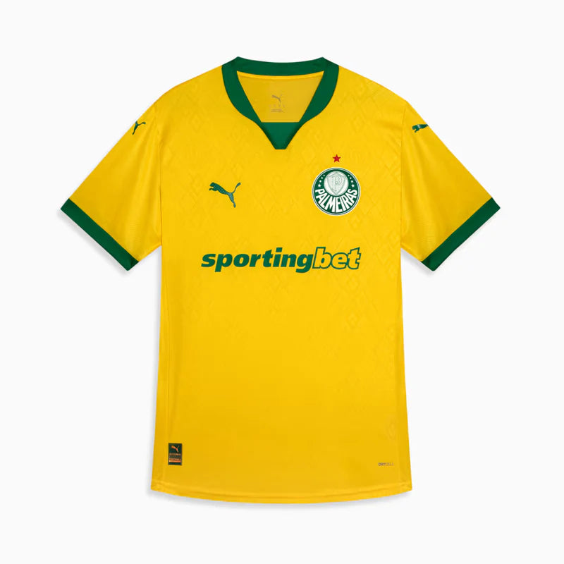 Camisa Jogador Palmeiras III 25/26 - Masculina - Amarela